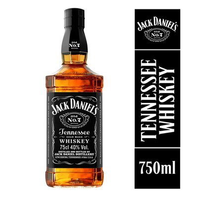 JACK DANIELS - Whiskey Tennessee Old No.7  40°  - 750 CC