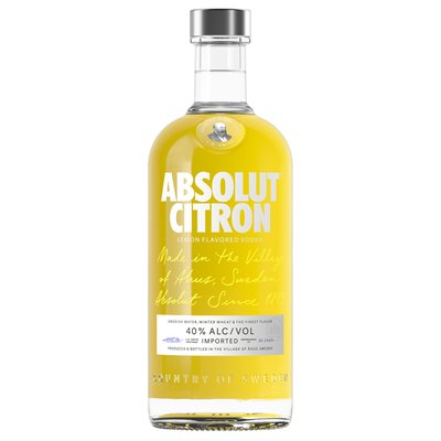 ABSOLUT - Vodka Citron 40º GL - 750 ML