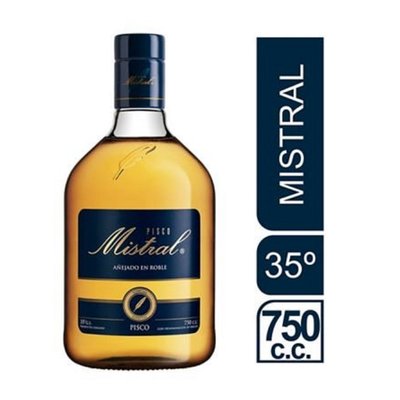 MISTRAL - Pisco Mistral 35º Gl - 750 ml