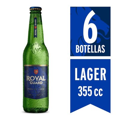 Royal Guard - Pack Cerveza Botella - 6 x 355 cc
