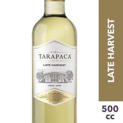 TARAPACA - Vino Blanco Late Harvest Reserva - 500 cc
