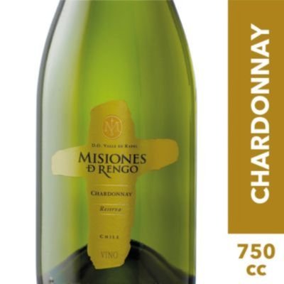 MISIONES DE RENGO - Vino Blanco Chardonnay Reserva - 750 CC