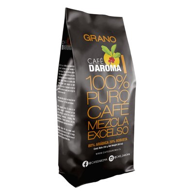 CAFE D AROMA - Café Grano Mezcla Excelso - 250 GR