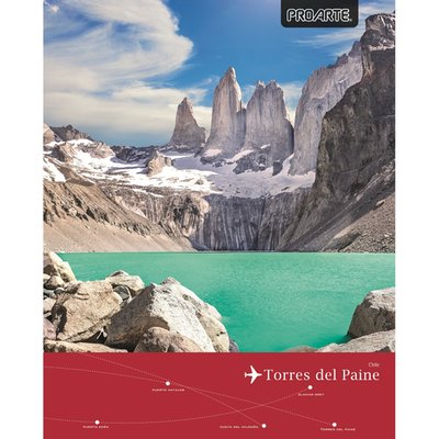PROARTE - Cuaderno Universitario People & Places 100 Hojas 7mm Surtido - UN
