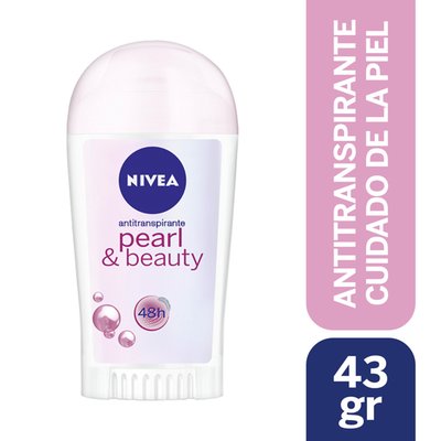 NIVEA - Desodorante Nivea Beauty Pearl Stick - 42 GR