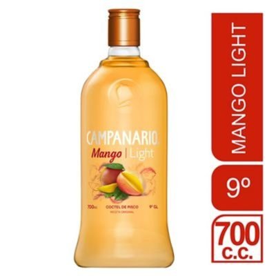 CAMPANARIO - Pisco Campanario Mango Light 9º Gl - 700 ML