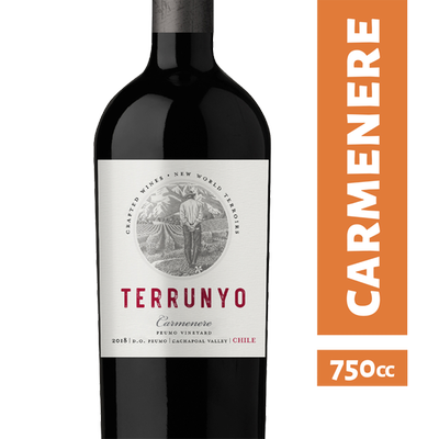 TERRUNYO - Vino Tinto Carmenere - 750 cc