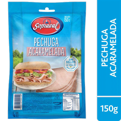 SOPRAVAL - Pechuga acaramelada pavo - 150 g