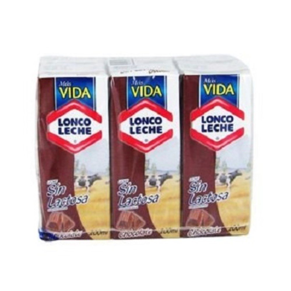 Leche evaporada Loncoleche sin lactosa 200 ml