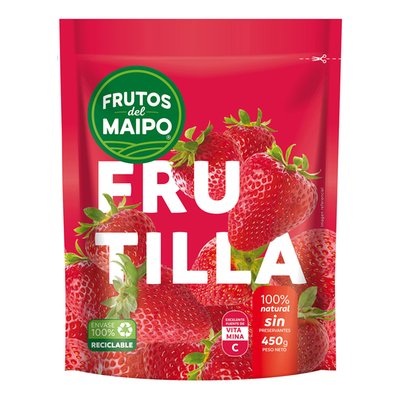 FRUTOS DEL MAIPO - Frutilla Entera Congelada - 450 GR