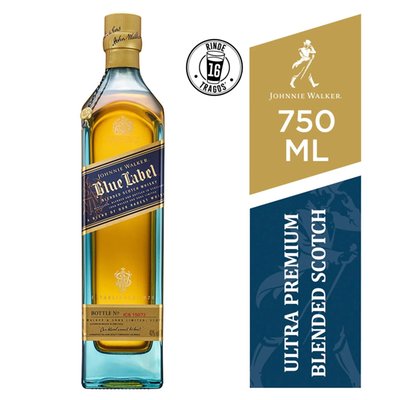 JOHNNIE WALKER - Whisky Johnnie Walker Blue Label 40º Gl - 750 ML