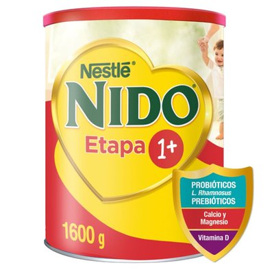 NIDO - Leche en Polvo 1+ Protectus Avanzado Tarro  - 1,6 KG