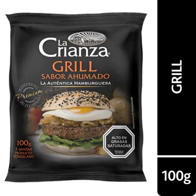LA CRIANZA - Hamburguesa Grill - 100 GR