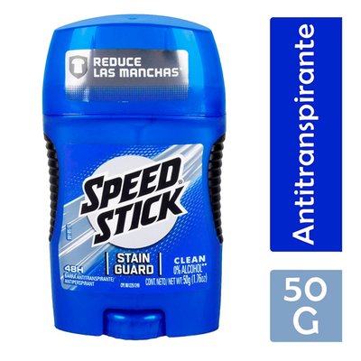 SPEED STICK - Desodorante Stainguard Clean Barra - 50 GR