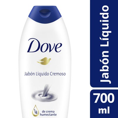 DOVE - Jabón Líquido Botella en Crema Original - 700 ML