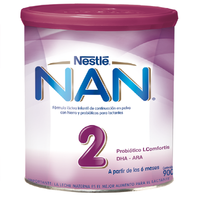 NAN - Fórmula Infantil Nan 2 L Confortis - 900 GR