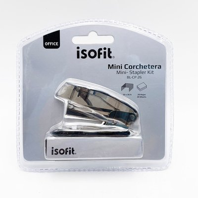 ISOFIT - Set Corchetera + Corchete Gris - UN