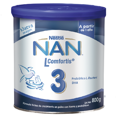 NAN - Fórmula Infantil Nan 3 L Confortis - 800 GR
