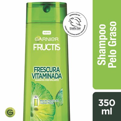 FRUCTIS - Shampoo Frescura Vitaminado - 300 ML