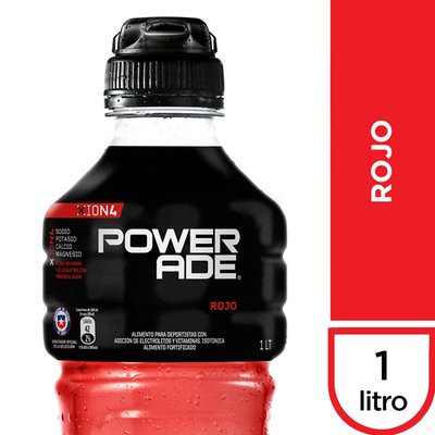 POWERADE - Bebida Isotónica Red - 1 lt