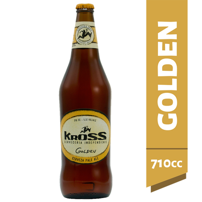 KROSS - Cerveza Kross 710 cc Golden Botella - 710 CC