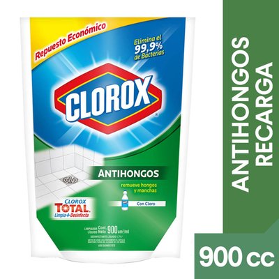 CLOROX - Limpiador Baño Recarga - 900 ml