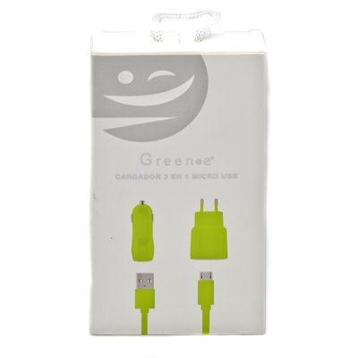 GREEN E - Kit 3x1 Micro USB - UN