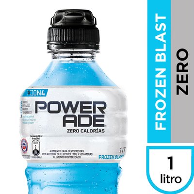POWERADE - Bebida Isotónica Zero Frozen Blast - 1 lt