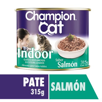 CHAMPION CAT - Alimento para Gatos Lata 315 GR Indoor - ALIMENTO HUMEDO