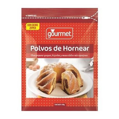 GOURMET - Polvos De Hornear - 100 g