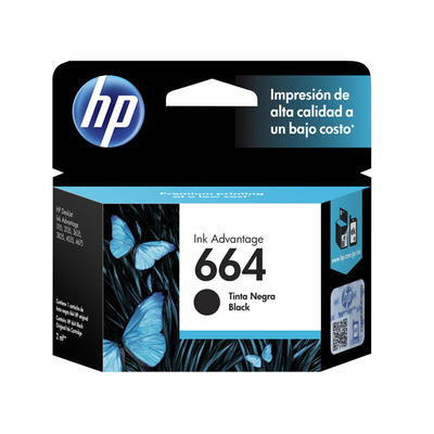 HP - Tinta Negra 664 Advantage - Accesorios de computacion