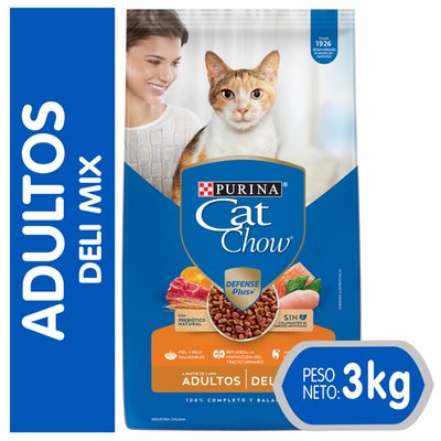 CAT CHOW - Alimento para Gatos Deli Mix - 3 KG
