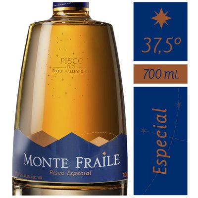 MONTE FRAILE - Pisco Monte Fraile Especial 37.5° Gl - 700 ml