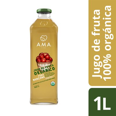 AMA - Jugo Manzana Orgánico - 1 LT