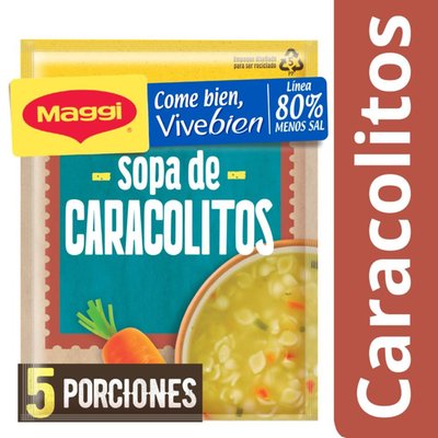MAGGI - Sopa Vive Bien Caracolitos - 68 GR