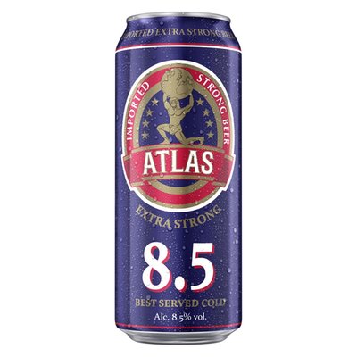 ATLAS - Cerveza Lata Extra Strong 8.5Â° - 500 CC
