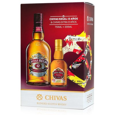 CHIVAS REGAL - Pack whisky chivas 40° 750 cc + Extra 200 cc - 750 ml