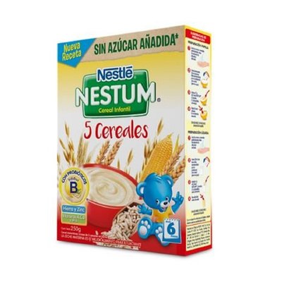 NESTUM - Cereal Infantil Nestum 5 Cereales - 250 GR
