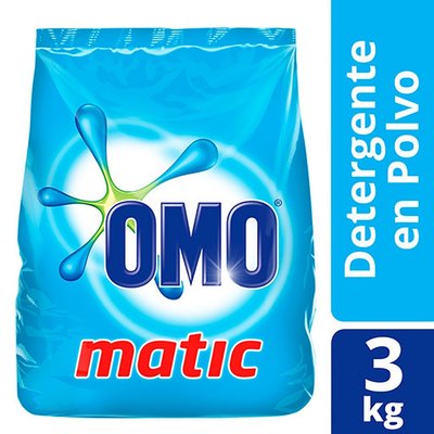 OMO - Detergente Bolsa en Polvo Multiacción - 3 Kg