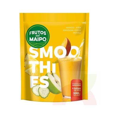 FRUTOS DEL MAIPO - Smoothie Mango, Piña, Manzana Verde y Pepino - 500 GR