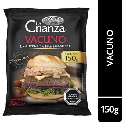 LA CRIANZA - Hamburguesa Vacuno Premium - 150 GR