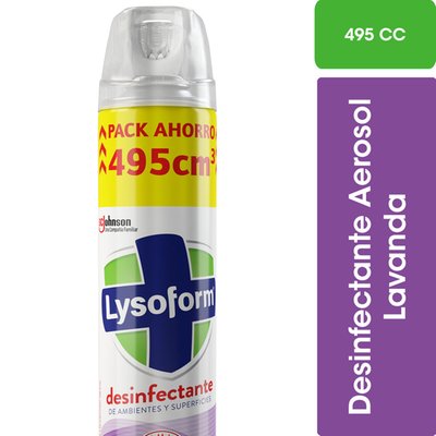 LYSOFORM - Desodorante Ambiental Lavanda - 495 CC