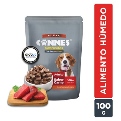 CANNES - Alimento Húmedo Pouch Carne - 100 g
