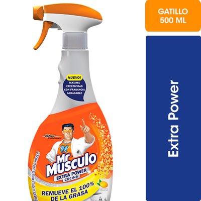 MR MUSCULO - Antigrasa Recarga Extra Power - 500 ml