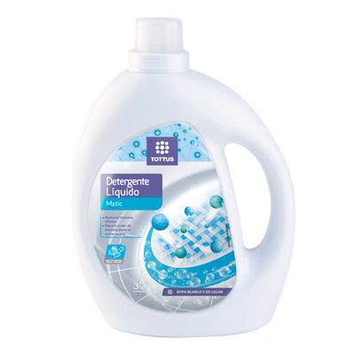 TOTTUS - Detergente Líquido Matic Botella - 3 LT