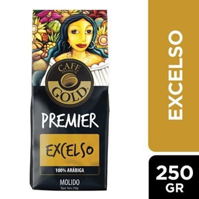 CAFE GOLD - Café molido excelso - 250 g