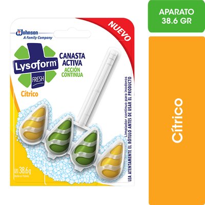 LYSOFORM - Canastilla Solida Citrus - 38 g