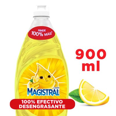 MAGISTRAL - Lavalozas Botella Limón Ultraconcentrado - 900 ML