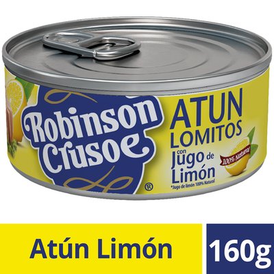ROBINSON CRUSOE - Atún en Aceite Limón - 160 GR