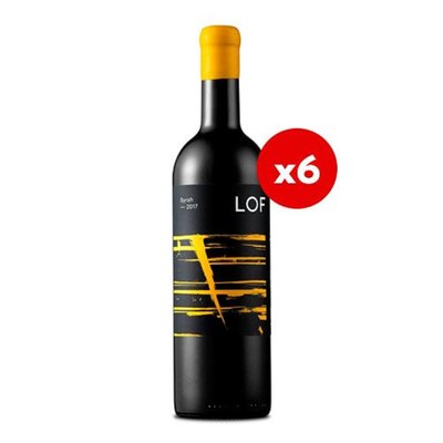 LOF - Caja de vino tinto syrah premium - 6 UN X 750 CC
